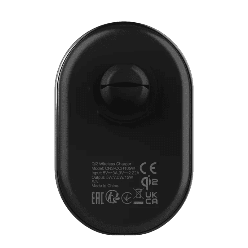 Canyon Car Charger OnGrip 105 15W Qi2 Wireless - Black