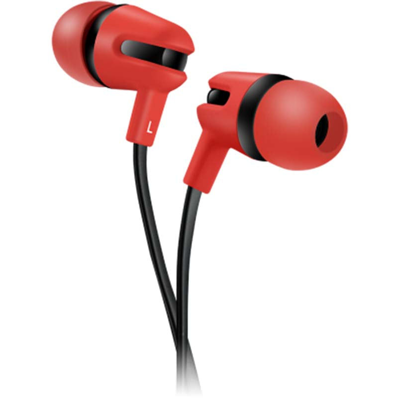 Canyon SEP-4 Flat Earphones with Mic 1.2m - Red