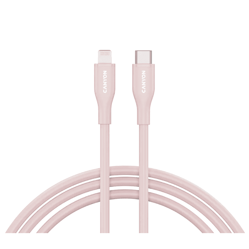 Canyon Cable CLNM60 C-L 60W MFI 1m Silicon - Pink
