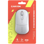 Canyon Mouse MW-22 2in1 Bluetooth Wireless - Snow White