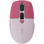 Canyon Mouse MW-26 LCD Silent Dual Mode Wireless - Pink