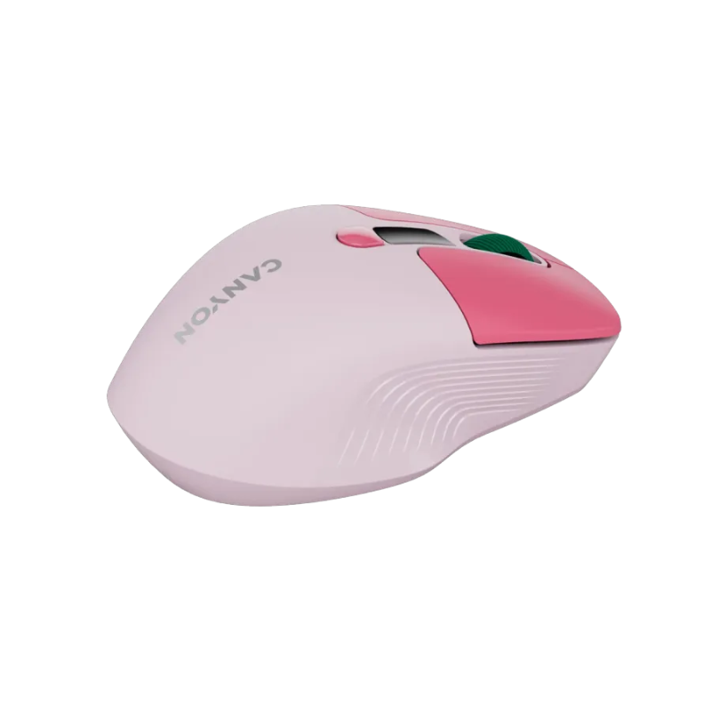 Canyon Mouse MW-26 LCD Silent Dual Mode Wireless - Pink