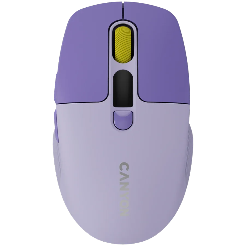 Canyon Mouse MW-26 LCD Silent Dual Mode Wireless - Violet