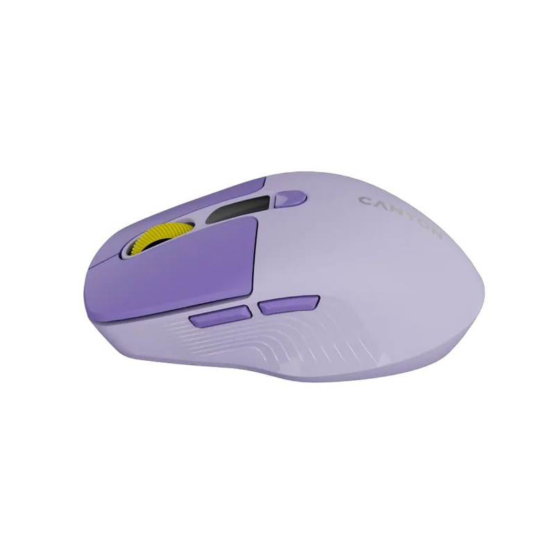 Canyon Mouse MW-26 LCD Silent Dual Mode Wireless - Violet