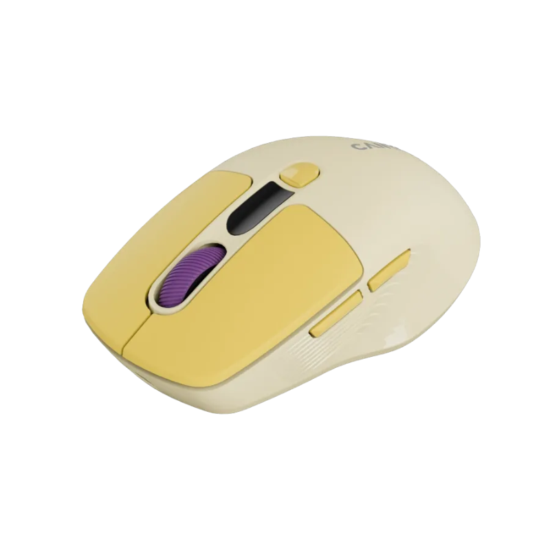 Canyon Mouse MW-26 LCD Silent Dual Mode Wireless - Yellow
