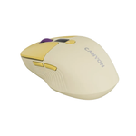Canyon Mouse MW-26 LCD Silent Dual Mode Wireless - Yellow