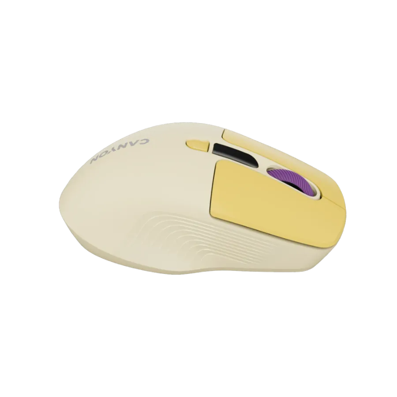 Canyon Mouse MW-26 LCD Silent Dual Mode Wireless - Yellow