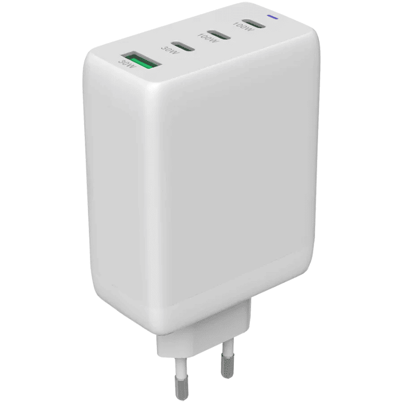 Canyon Charger CU100ACC GaN 100W 3xPD 1xQC EU - White