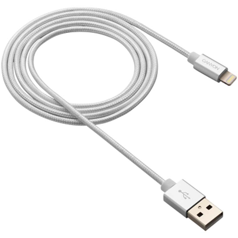 Canyon MFI-3 Lightning Cable 12W 1M - White