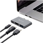 Canyon DS-1 Hub 3 in 1 Thunderbolt 3 Type C  - Space Grey