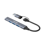 Canyon Hub DS-02 4in1 USB-A/C - Grey