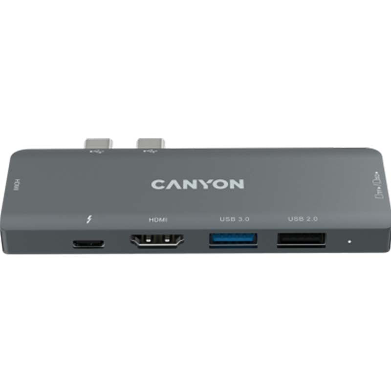 Canyon DS-5 Hub 7 in 1 Thunderbolt 3 - Space Grey