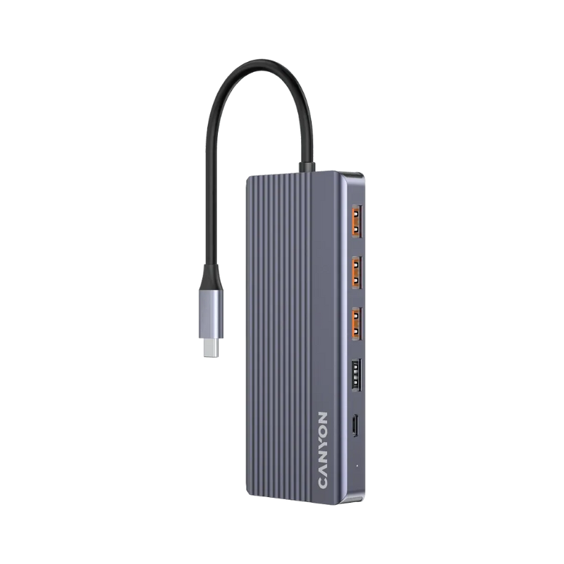 Canyon Hub DS-16 13in1 4k USB-C - Grey