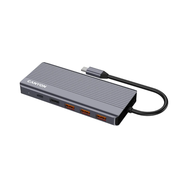 Canyon Hub DS-16 13in1 4k USB-C - Grey