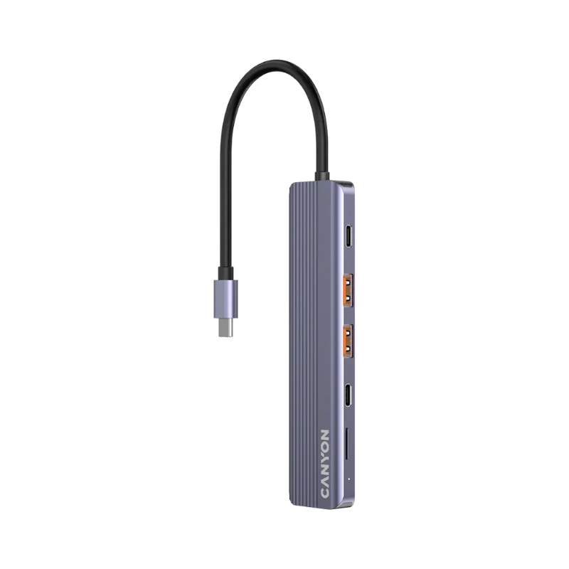 Canyon Hub DS-17 6in1 4k USB-C - Grey