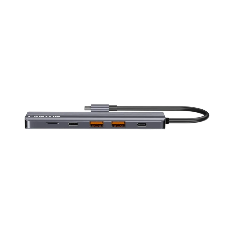 Canyon Hub DS-17 6in1 4k USB-C - Grey