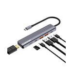 Canyon Hub DS-17 6in1 4k USB-C - Grey