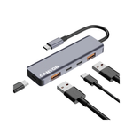 Canyon Hub DS-18 5in1 USB-C - Grey