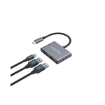 Canyon Hub DS-3 3in1 USB-C - Dark Grey