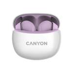 Canyon TWS-5 Wireless Bluetooth In-ear Headset - Purple