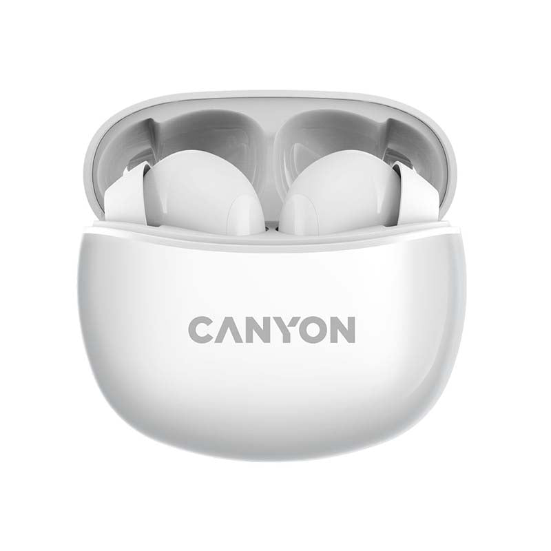 Canyon TWS-5 True Wireless Stereo Earbuds - White