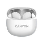 Canyon TWS-5 True Wireless Stereo Earbuds - White