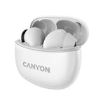 Canyon TWS-5 True Wireless Stereo Earbuds - White