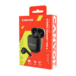 Canyon TWS-6 True Wireless Stereo Earbuds - Black