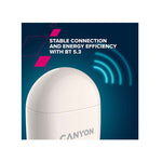 Canyon TWS-6 True Wireless Stereo Earbuds - Black