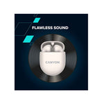 Canyon TWS-6 True Wireless Stereo Earbuds - Beige
