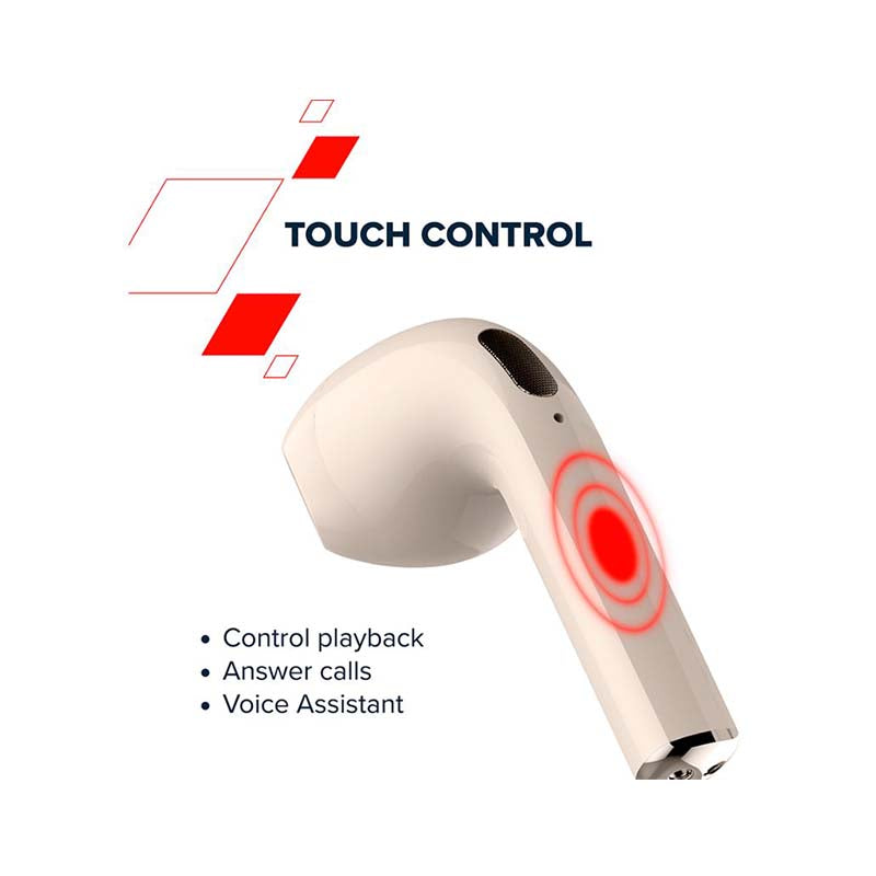 Canyon TWS-6 True Wireless Stereo Earbuds - Beige