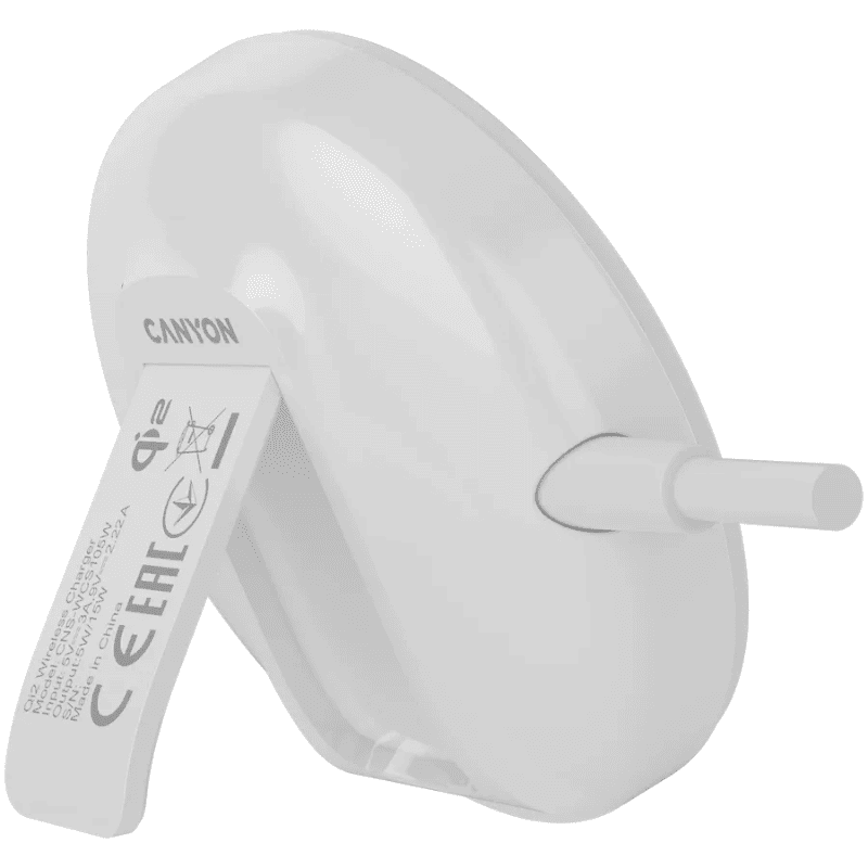 Canyon Wireless Charging Pad OnCharge 105 15W Qi2 - White