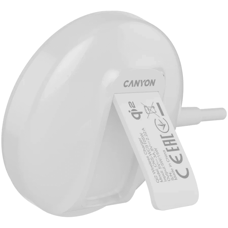 Canyon Wireless Charging Pad OnCharge 105 15W Qi2 - White