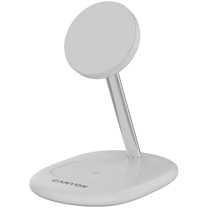 Canyon Wireless Charger Stand OnCharge 205 15W Qi2 2in1 - White