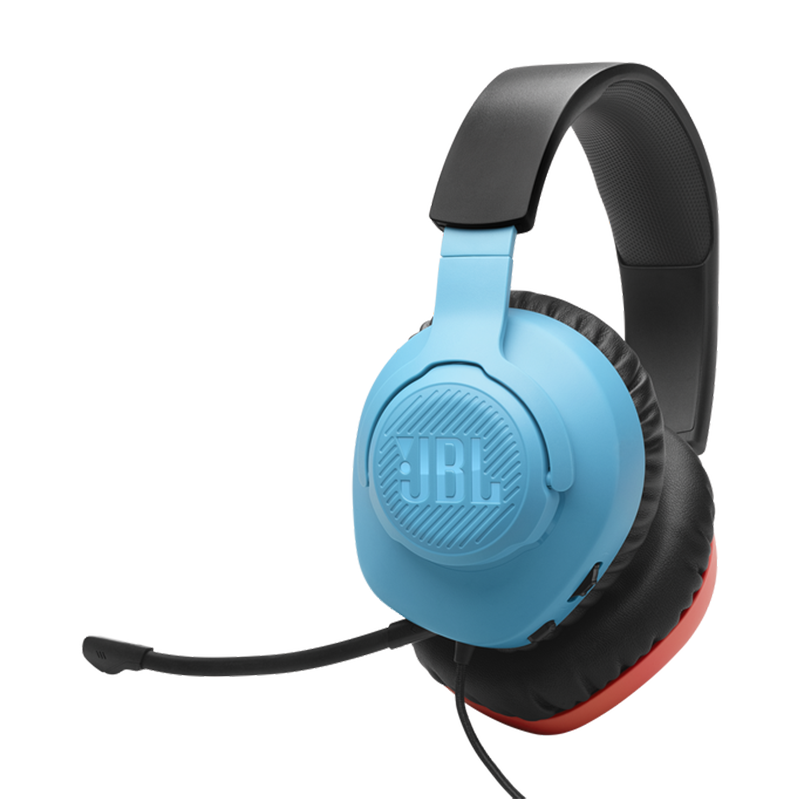 JBL Quantum 100N Wired Gaming Over Ear Headphones - Black