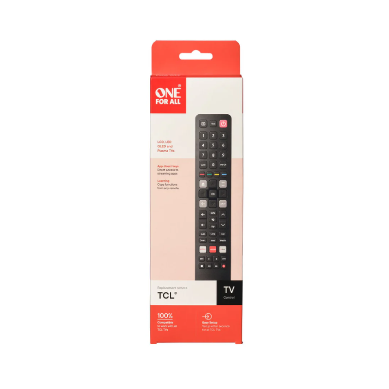 One For All URC4922 TCL TV Remote
