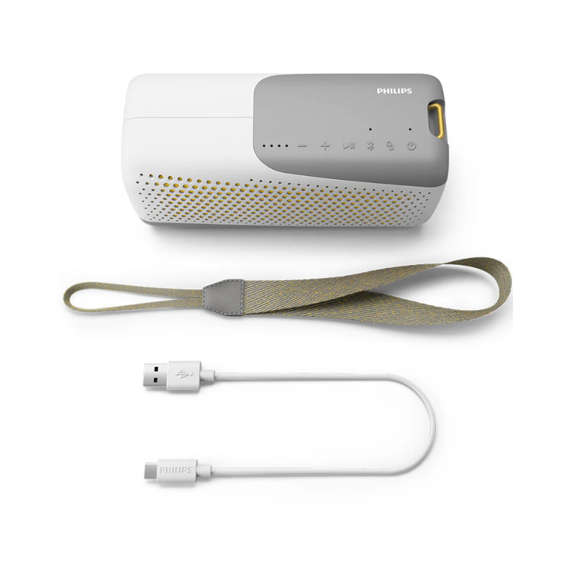 Philips TAS4807 Portable Bluetooth Speaker - White