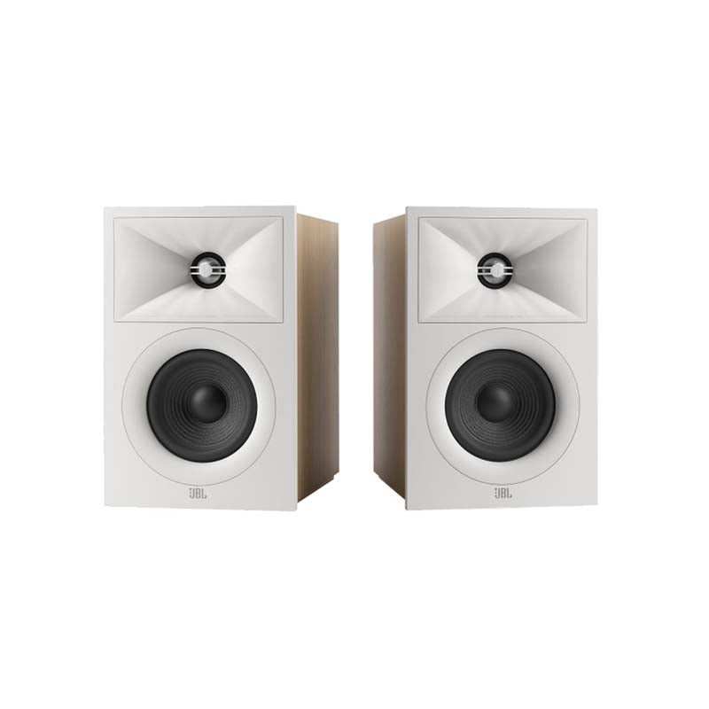 JBL Stage 240B Pair of Bookshelf Speakers - White