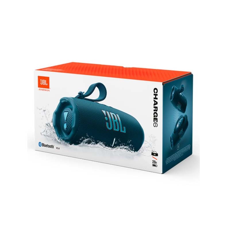 JBL Charge 6 Portable Bluetooth Speaker - Blue