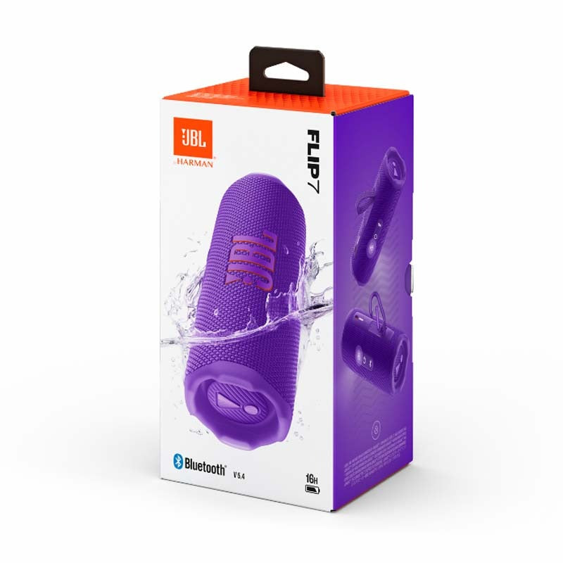JBL Flip 7 Portable Bluetooth Speaker - Purple