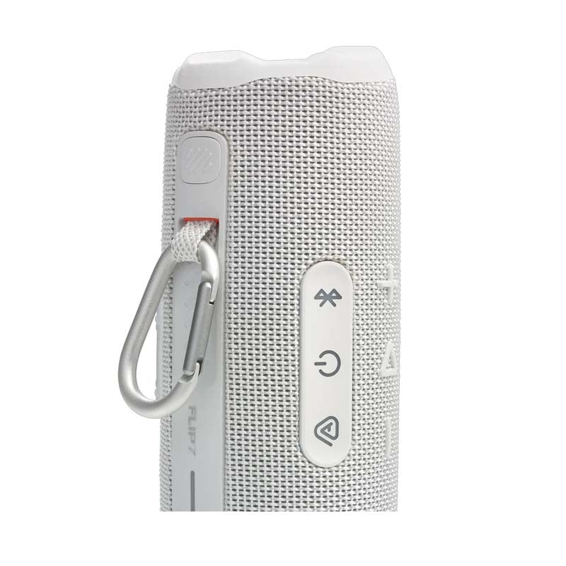 JBL Flip 7 Portable Bluetooth Speaker - White