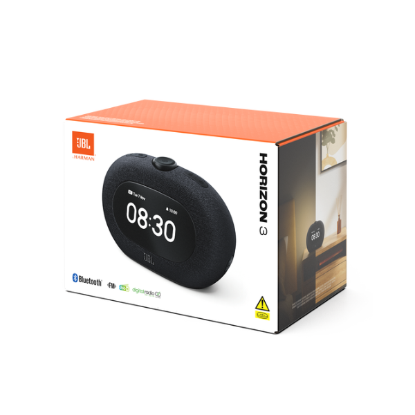 JBL Horizon 3 Bluetooth  Alarm Clock Radio - Black