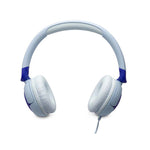 JBL Junior 320 Wired On-Ear Kids Headphones With Mic - Blue