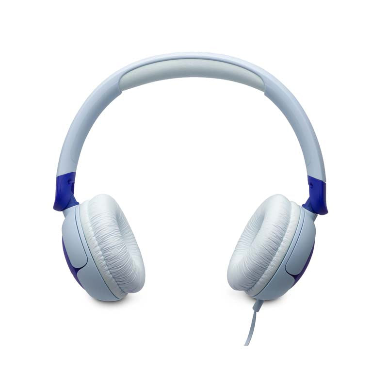 JBL Junior 320 Wired On-Ear Kids Headphones With Mic - Blue