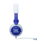 JBL Junior 320 Wired On-Ear Kids Headphones With Mic - Blue