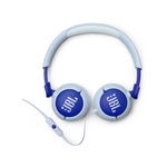 JBL Junior 320 Wired On-Ear Kids Headphones With Mic - Blue