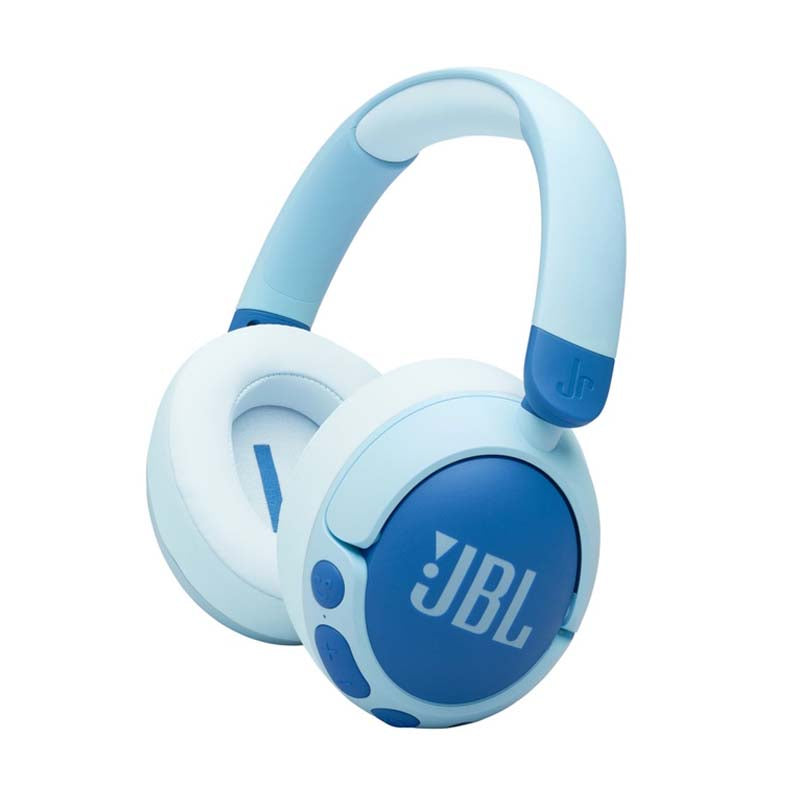 JBL Junior 470NC Wireless Over-Ear Noise Cancelling Headphones For Kids - Blue