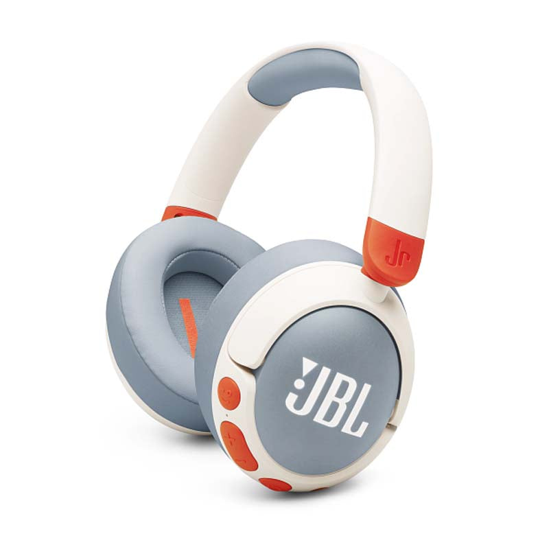 JBL Junior 470NC Wireless Over-Ear Noise Cancelling Headphones For Kids - White
