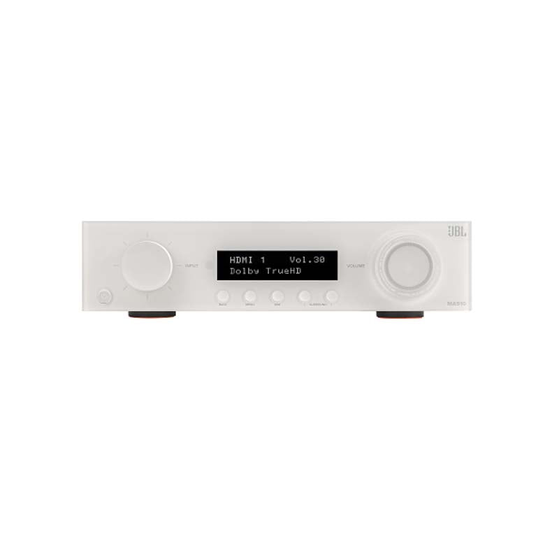 JBL MA510 5.2-Channel 8K AV Receiver - White
