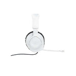 JBL Quantum 100P Console Wired Over Ear Gaming Headphones - White / Blue